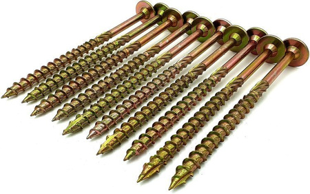 WKRĘTY CIESIELSKIE 6x80 TORX ŁEB TALERZOWY 100szt